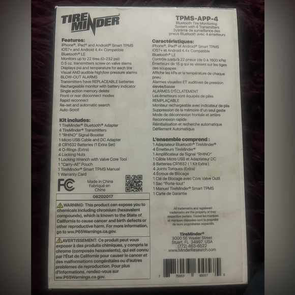 Tire Minder Tire Pressure Monitoring System (TPMS) - Picture 2 of 5
